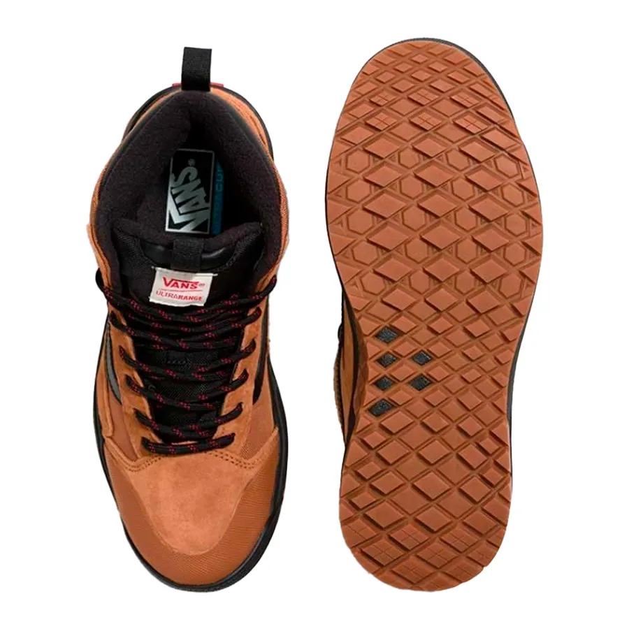 Imagen 3 de 4 de Zapatillas Vans Ultrarange Exo Hi Mte 1-MARRON/NEGRO