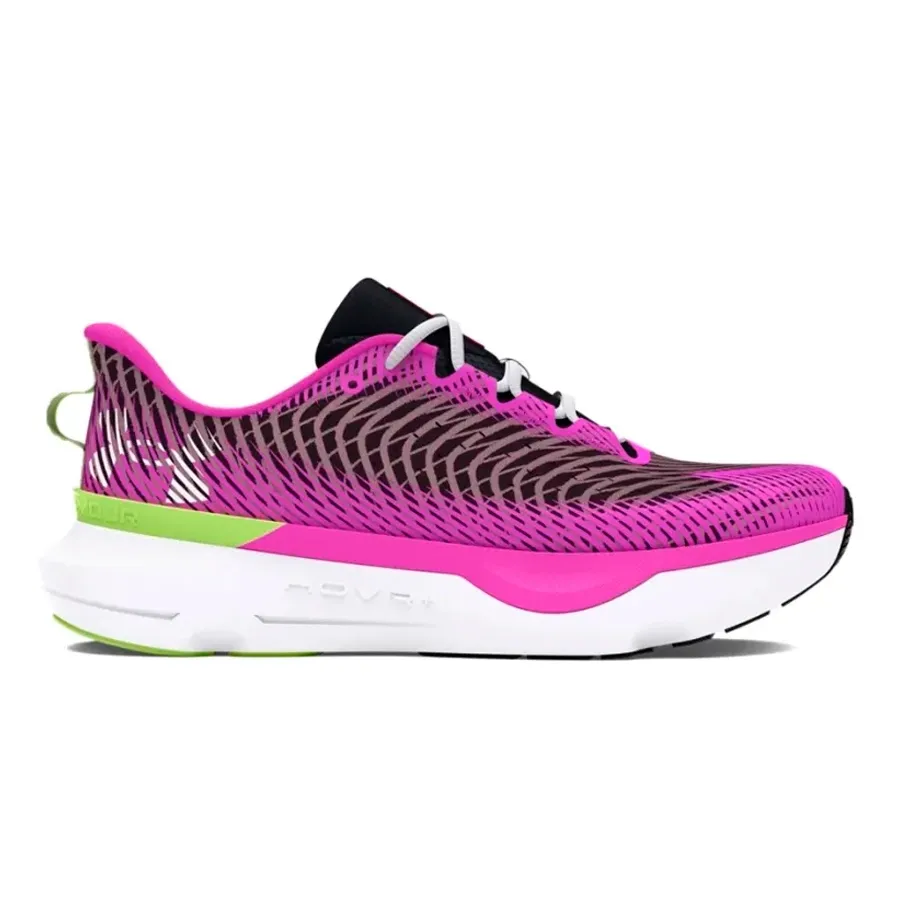 Imagen 0 de 5 de Zapatillas Under Armour Infinite Pro Run Anywhere-FUCSIA/LIMA/NEGRO