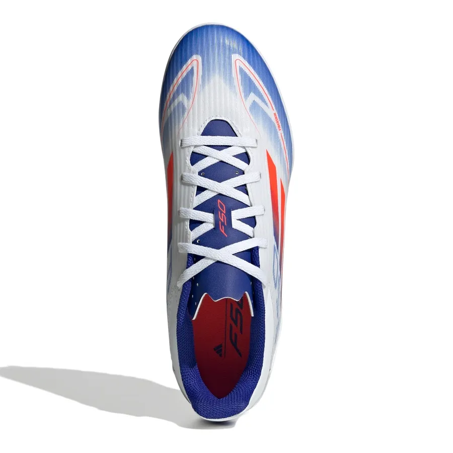 Imagen 4 de 8 de Botines adidas F50 Club Tf-BLANCO/AZUL/NARANJA