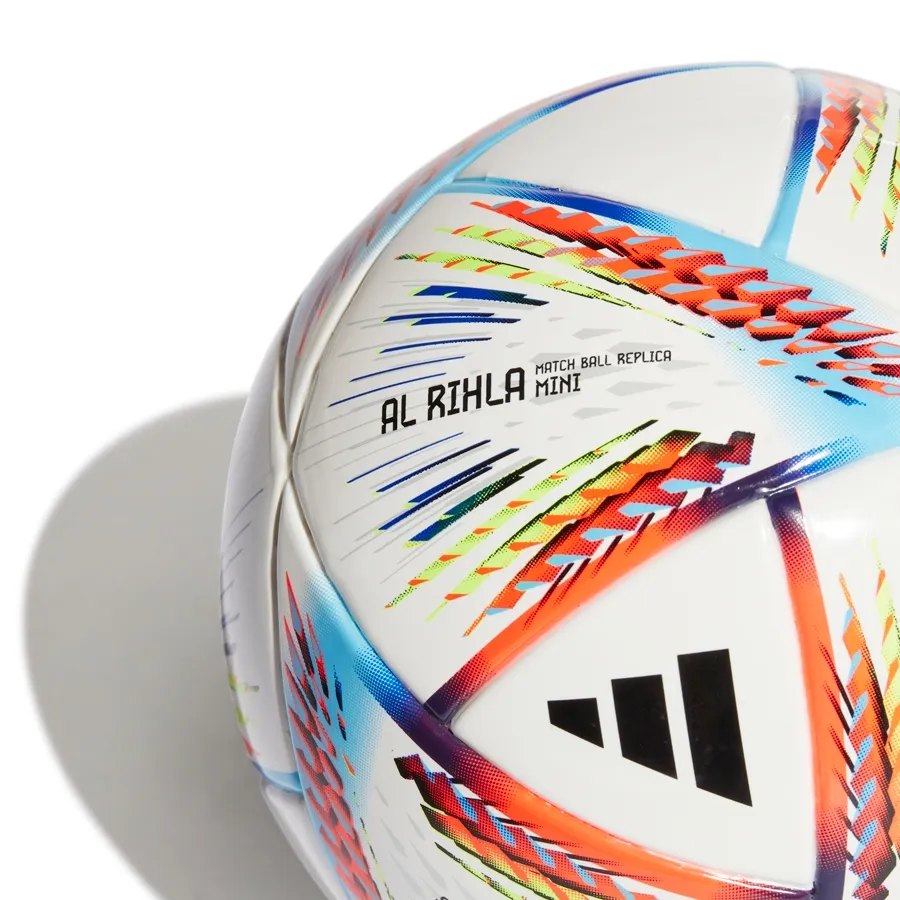 Imagen 2 de 4 de Pelota adidas Al Rilha Mini-BLANCO/NARANJA/AZUL