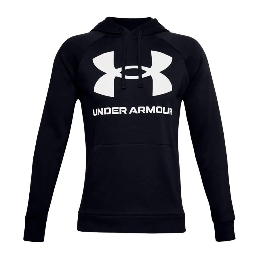 Imagen 2 de 4 de Buzo Under Armour Big Logo-NEGRO/BLANCO