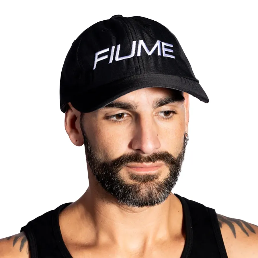 Imagen 1 de 3 de Gorra Fiume Sport Deuce-NEGRO/BLANCO