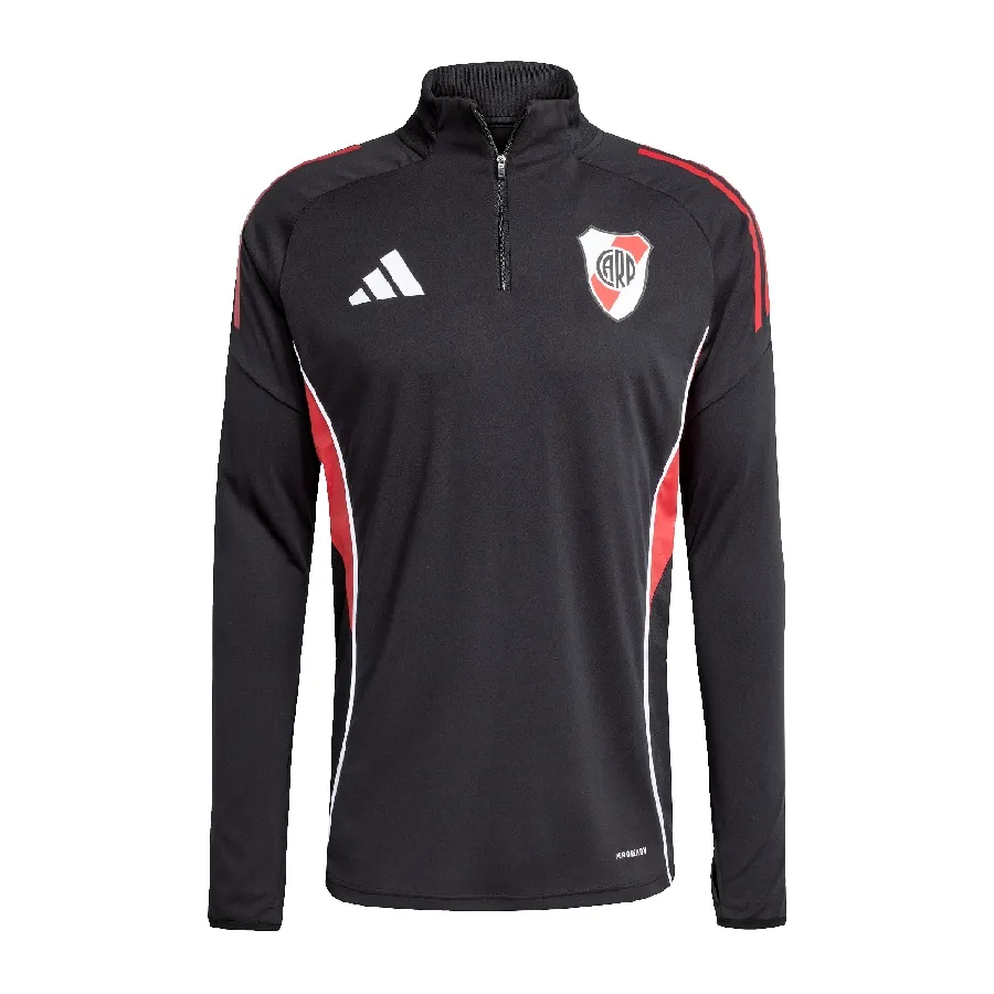 Imagen 1 de 5 de Buzo De Entrenamiento adidas de River Plate Tiro 25 Competition-NEGRO/ROJO