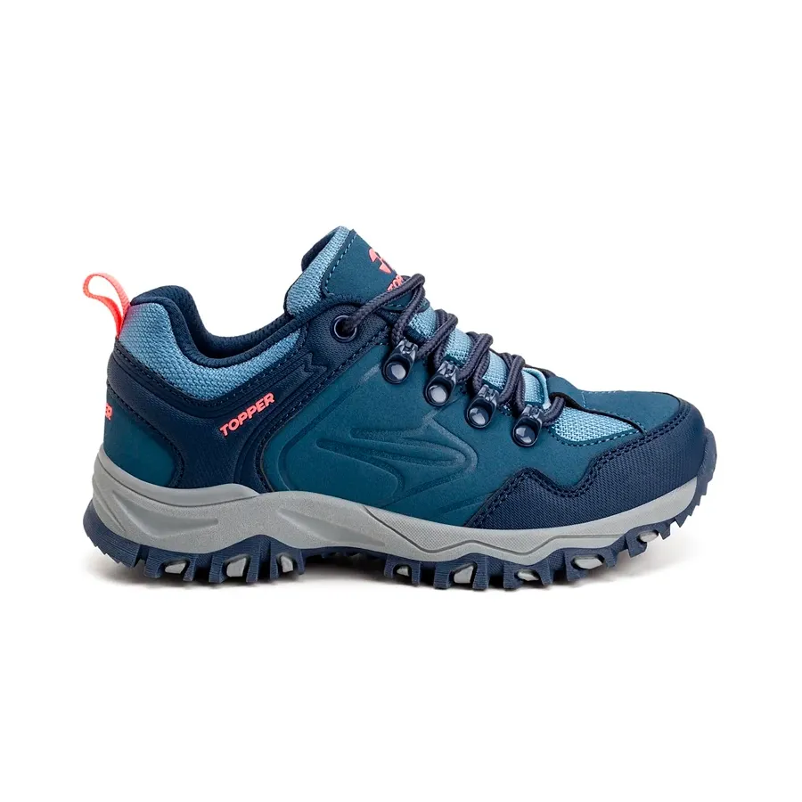 Imagen 0 de 5 de Zapatillas Topper Gondor III Kids-MARINO/CORAL