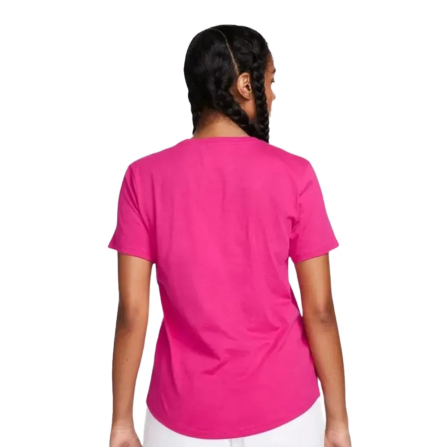Imagen 1 de 3 de Remera Nike Sportswear Essent-FUCSIA/BLANCO