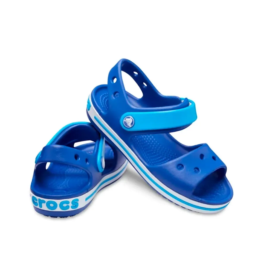 Imagen 4 de 6 de Ojotas Crocs Crocband Kids-AZUL FRANCIA/BLANCO
