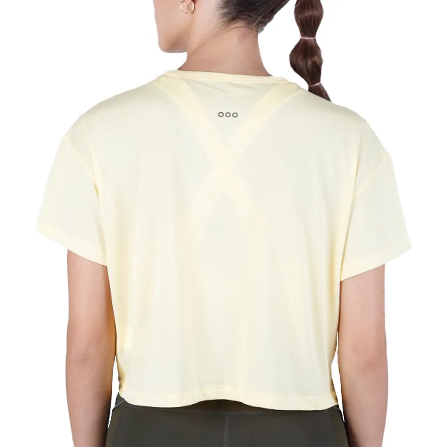 Imagen 2 de 4 de Remera Saucony Elevate Short Sleeve-AMARILLO FLUOR