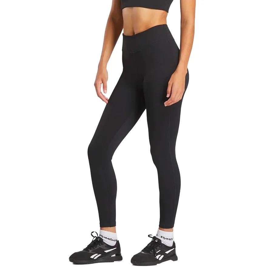 Imagen 2 de 5 de Calza Reebok Lux High Rise-NEGRO