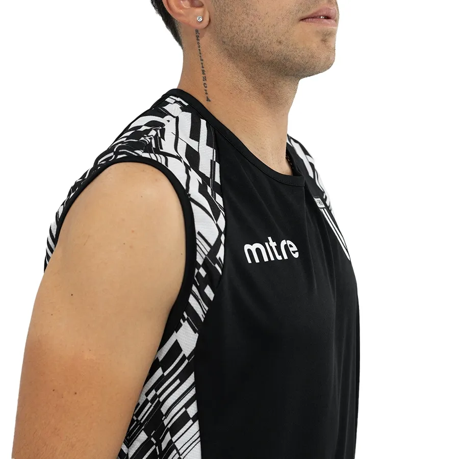 Imagen 6 de 8 de Musculosa Mitre Vardy Gimnasia y Esgrima-NEGRO/BLANCO