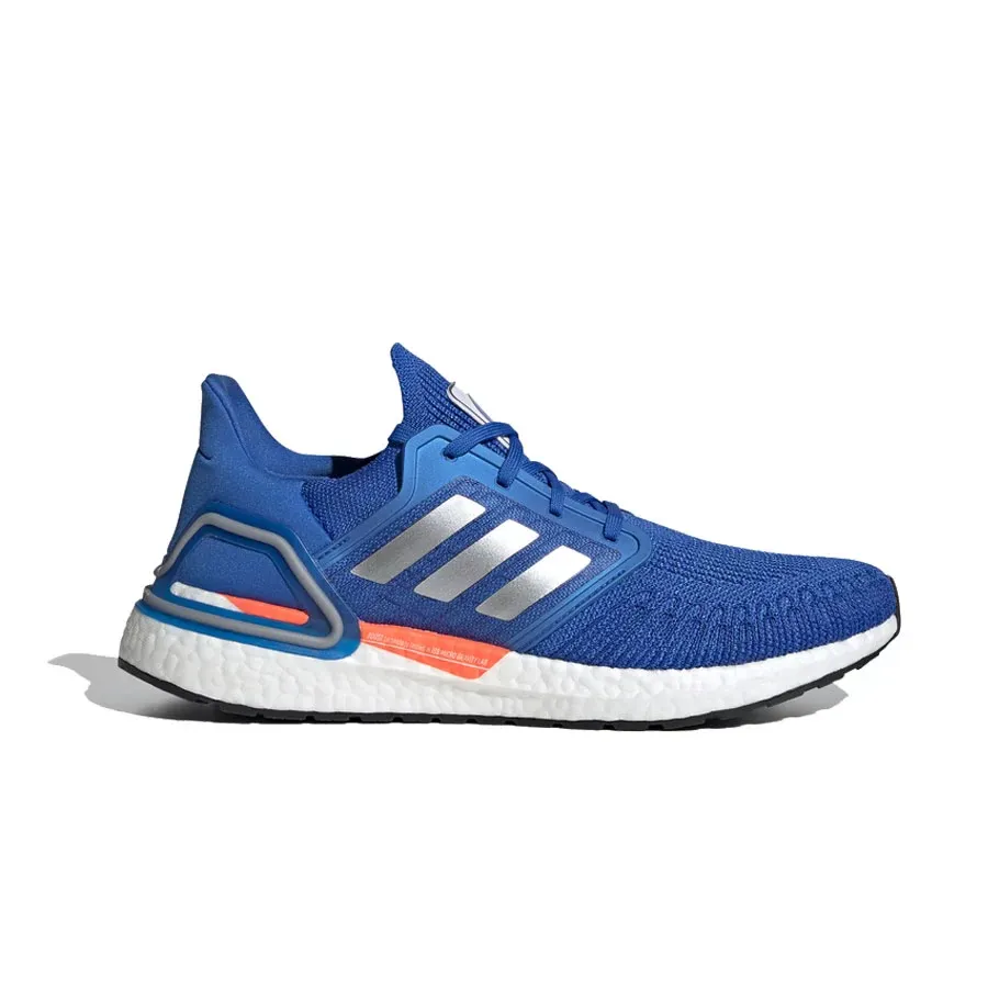 Imagen 4 de 6 de Zapatillas adidas Ultraboost 20-AZUL/PLATA
