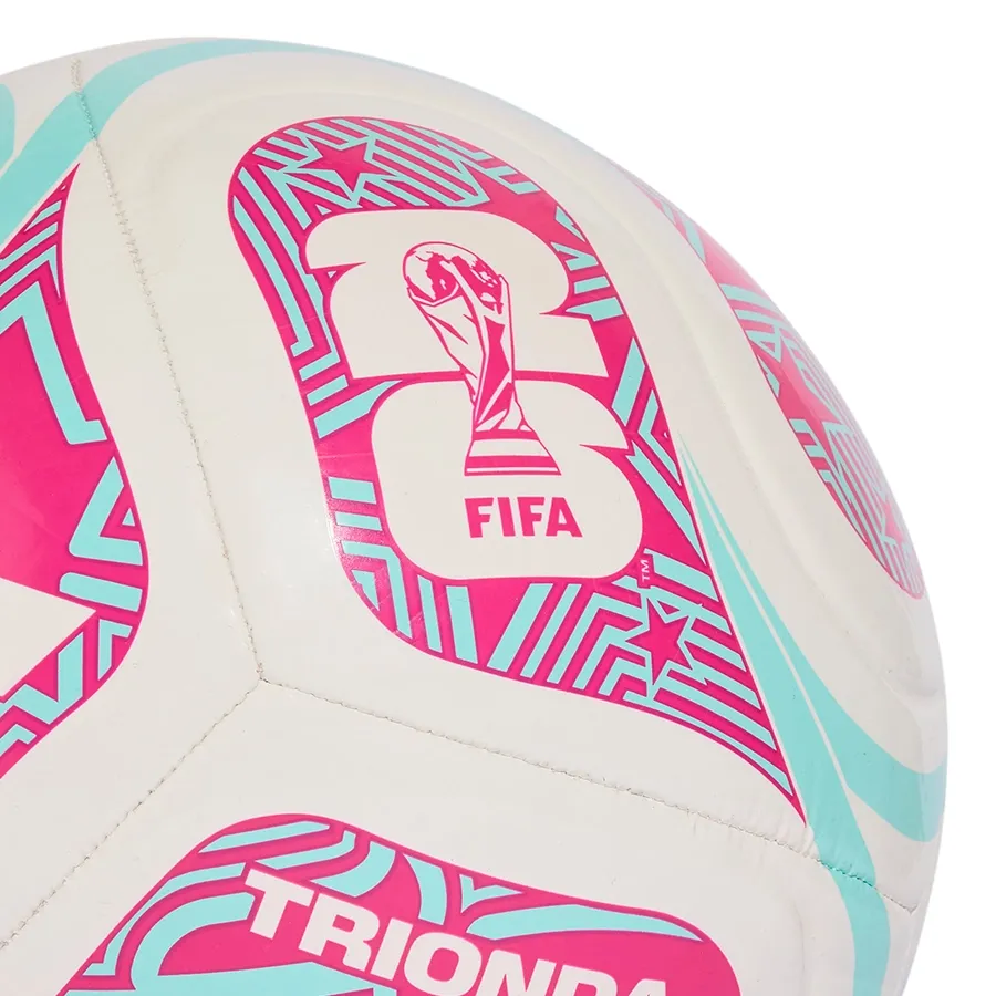Imagen 3 de 4 de Pelota adidas Trionda Club Copa Mundial De La Fifa 26-CELESTE/BLANCO/FUCSIA