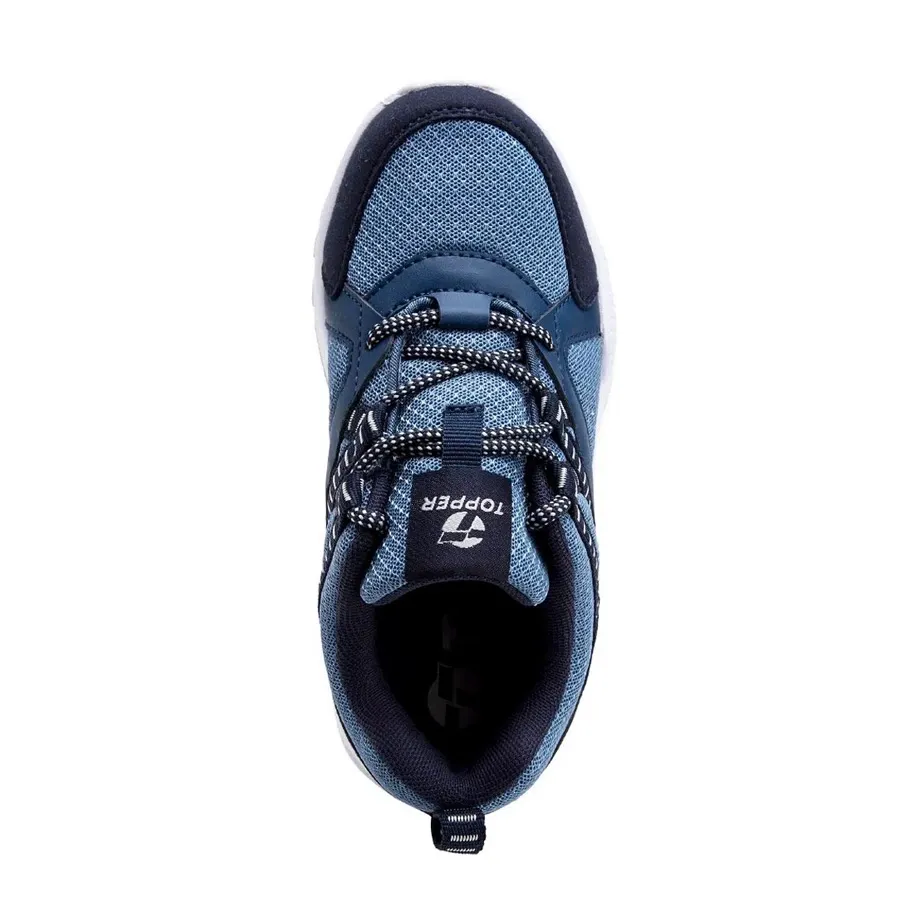 Imagen 2 de 5 de Zapatillas Topper Chalpa Kids-MARINO/AZUL