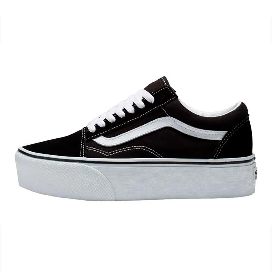 Imagen 2 de 5 de Zapatillas Vans Old Skool Stackform-NEGRO/BLANCO