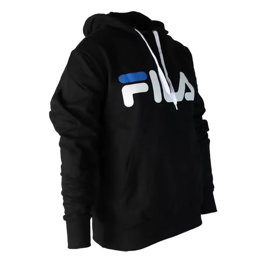 Imagen 2 de 4 de Buzo Fila Canguro Up Masc-NEGRO/BLANCO