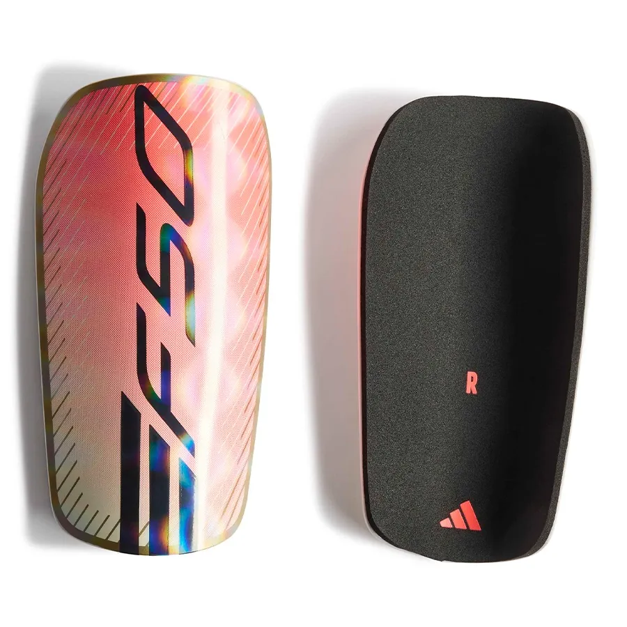 Imagen 0 de 3 de Canilleras adidas F50 Club-ROSA/NEGRO/DORADO
