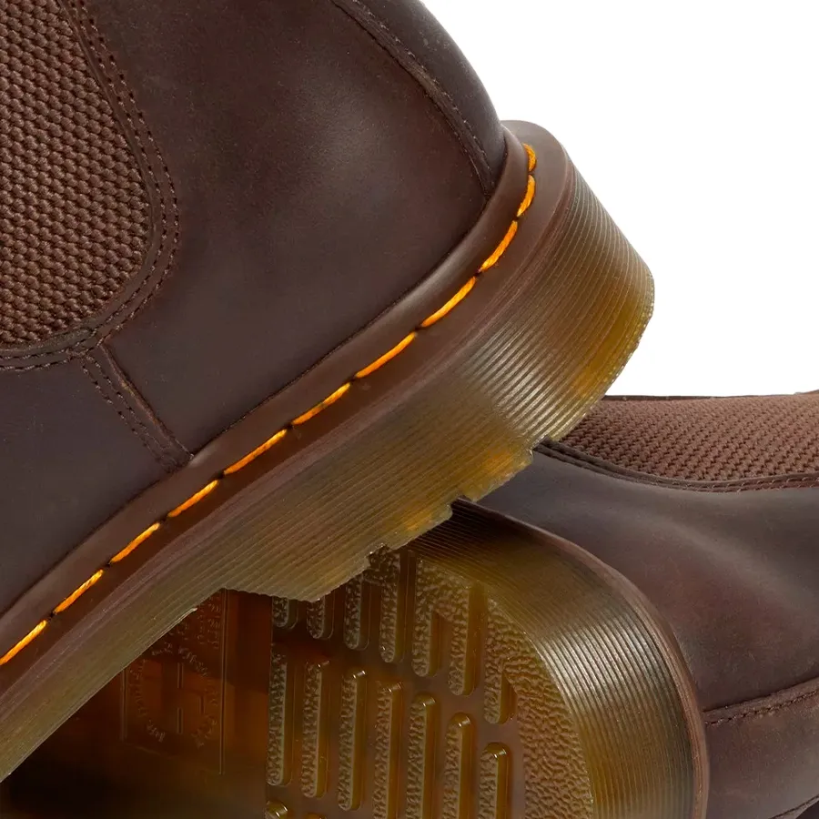 Imagen 7 de 8 de Botas Dr Martens Chelsea 2976 Stitch-MARRON