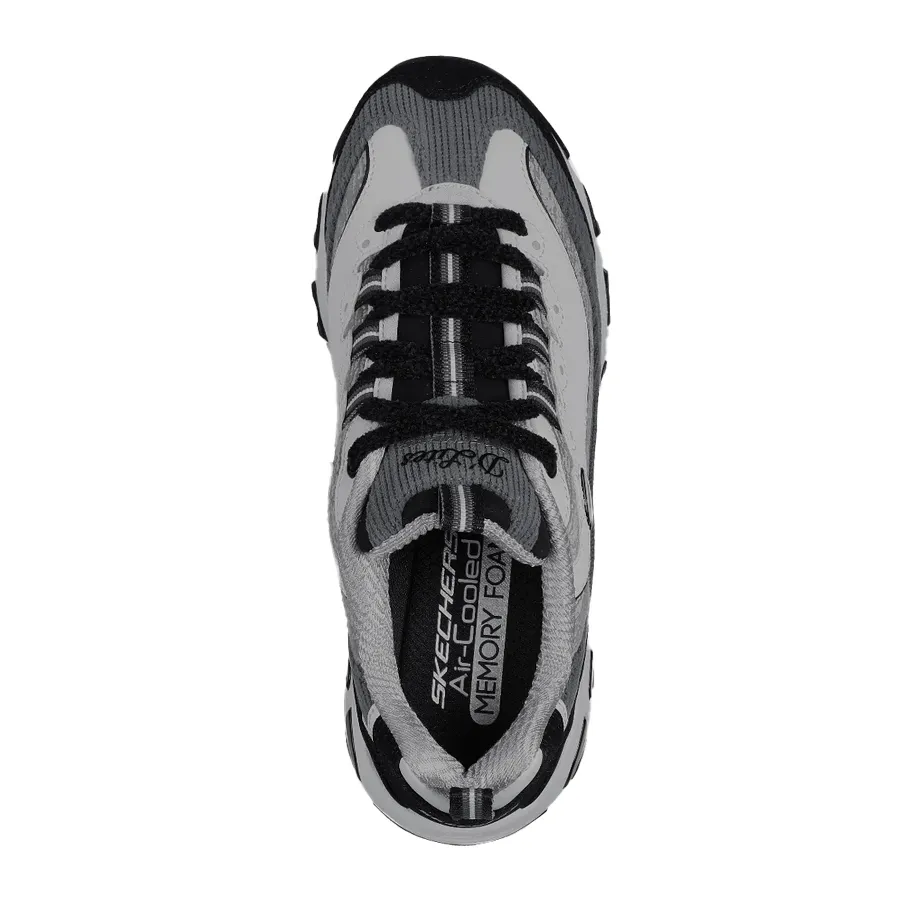 Imagen 3 de 5 de Zapatillas Skechers D´Lites-BLANCO/NEGRO/GRIS