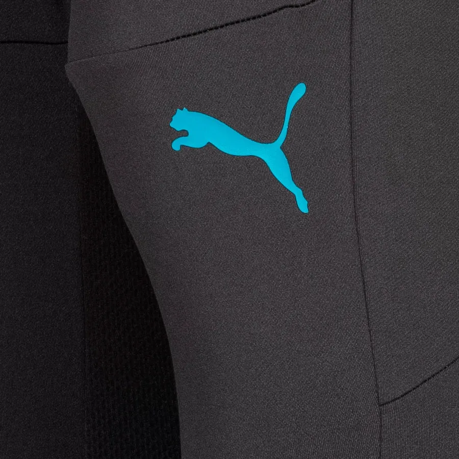 Imagen 3 de 4 de Pantalón Puma Manchester City-NEGRO/TURQUESA/FUCSIA