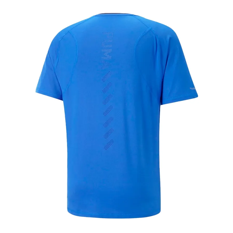 Imagen 1 de 2 de Remera Puma Cloudspun Ss-AZUL FRANCIA/VERDE FLUOR