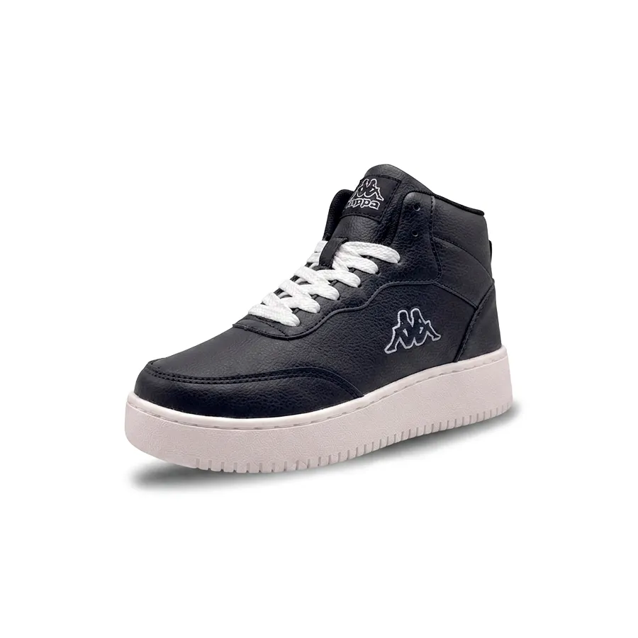 Imagen 1 de 5 de Zapatillas Kappa Logo Linate Mid Kids-NEGRO