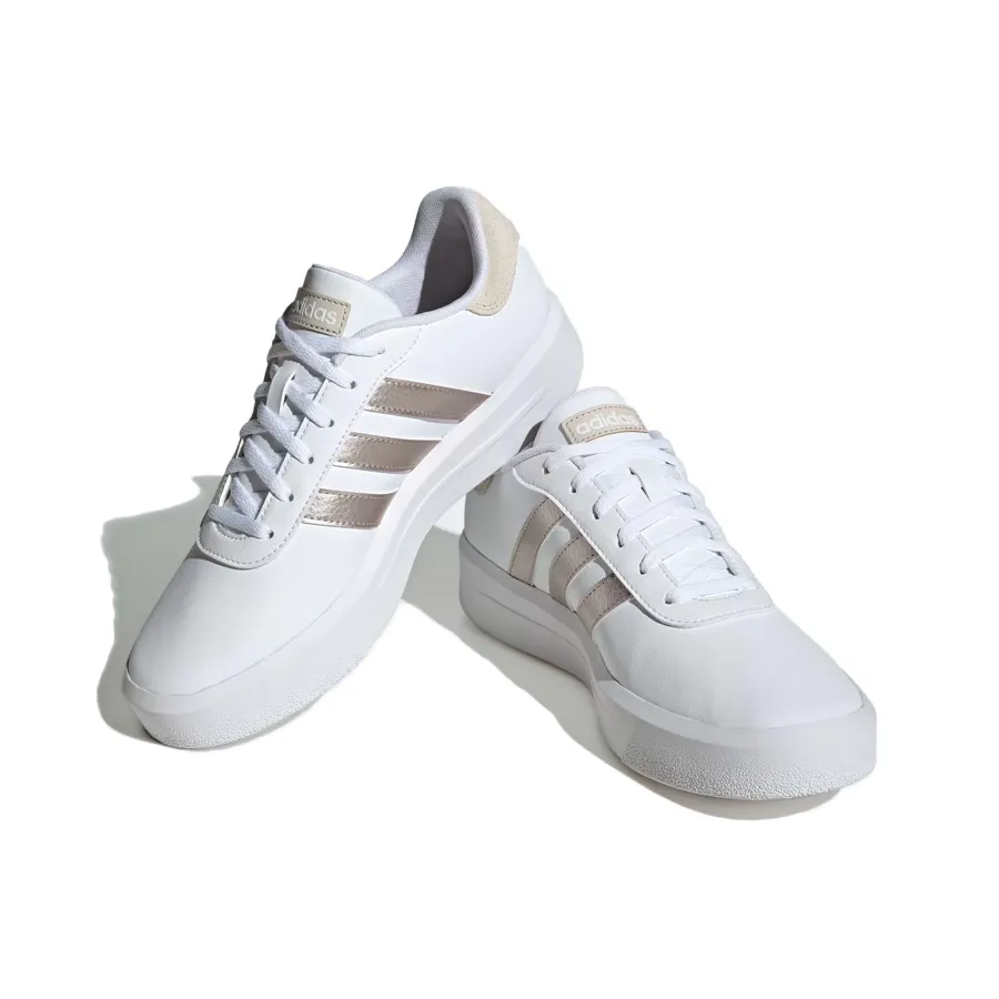 Imagen 3 de 9 de Zapatillas adidas Court Platform-BLANCO/CHANPAGNE