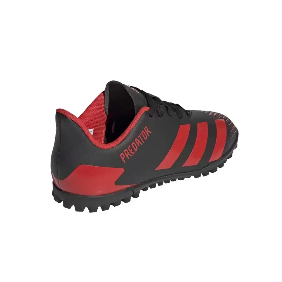 Imagen 1 de 6 de Botines adidas Predator 20.4 Tf J-NEGRO/ROJO