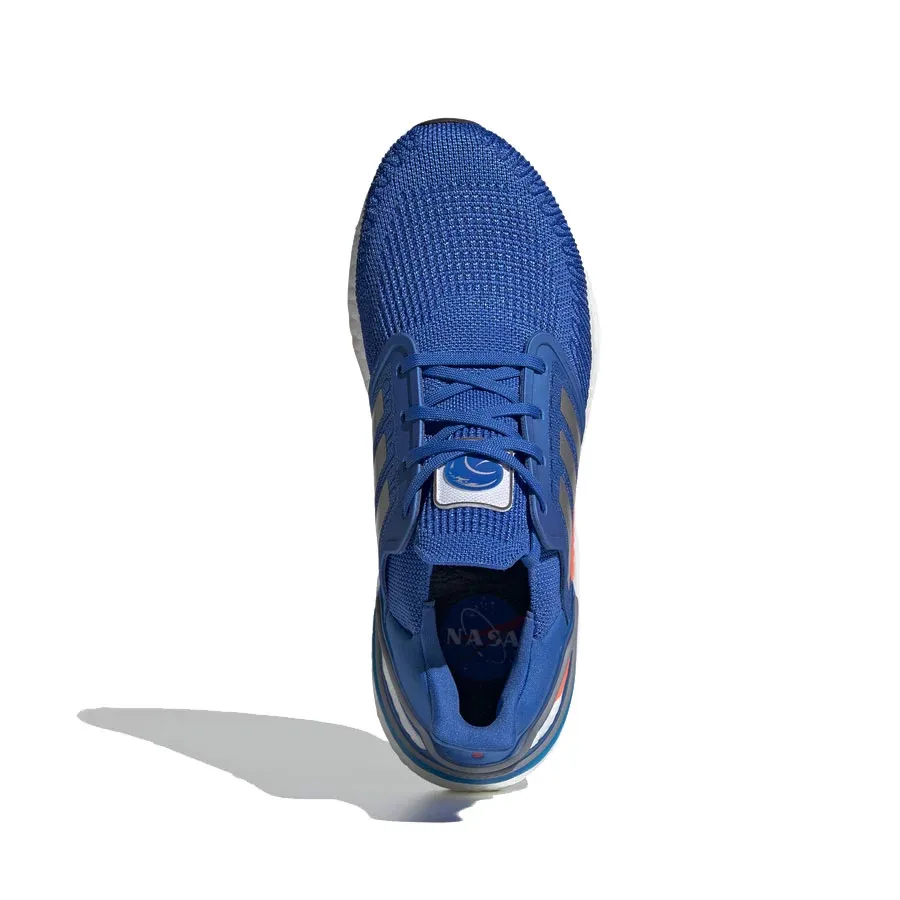 Imagen 1 de 6 de Zapatillas adidas Ultraboost 20-AZUL/PLATA