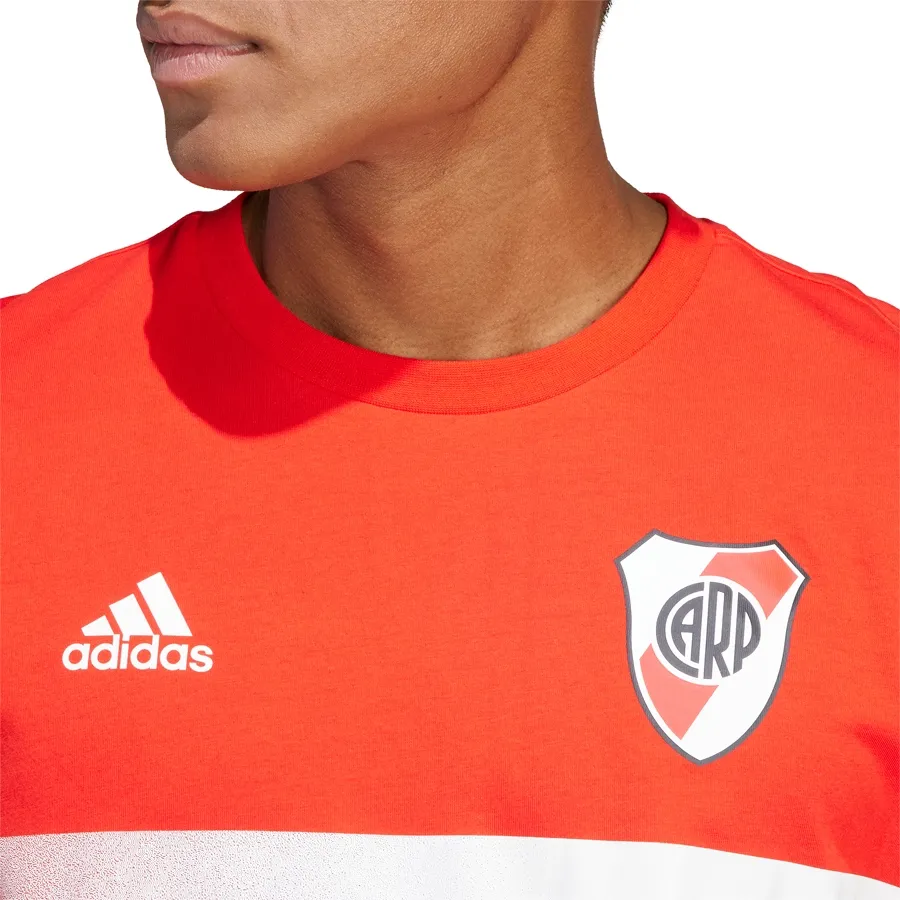 Imagen 3 de 5 de Remera adidas River Plate-ROJO/BLANCO