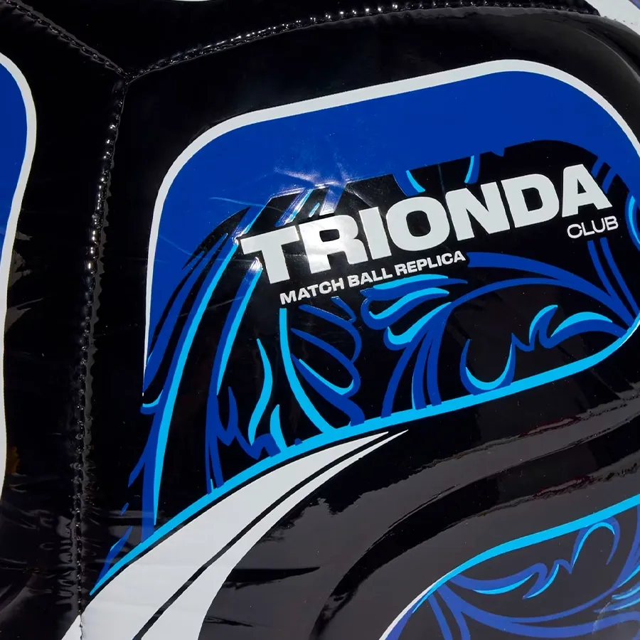 Imagen 2 de 4 de Pelota adidas originals Alternativa Trionda Club Argentina Afa-NEGRO/AZUL/CELESTE