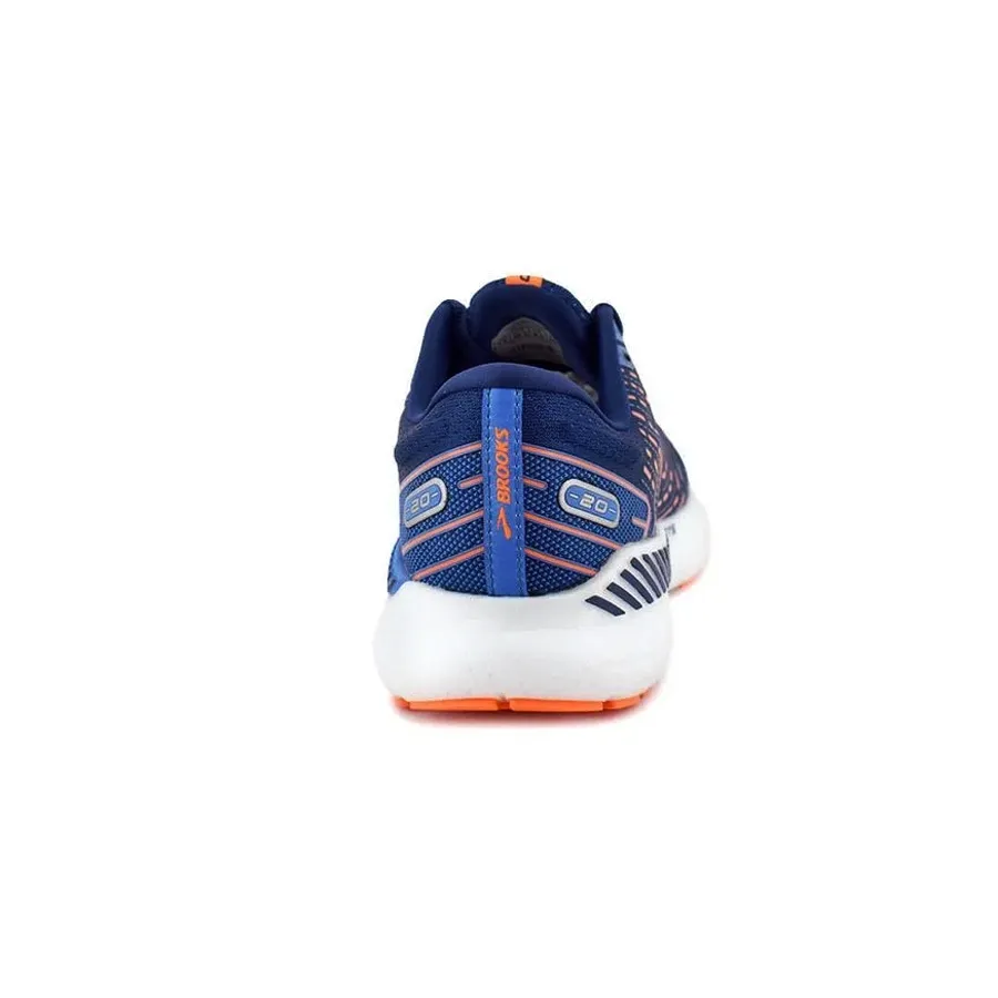 Imagen 3 de 5 de Zapatillas Brooks Glycerin Gts 20-AZUL/NARANJA/BLANCO