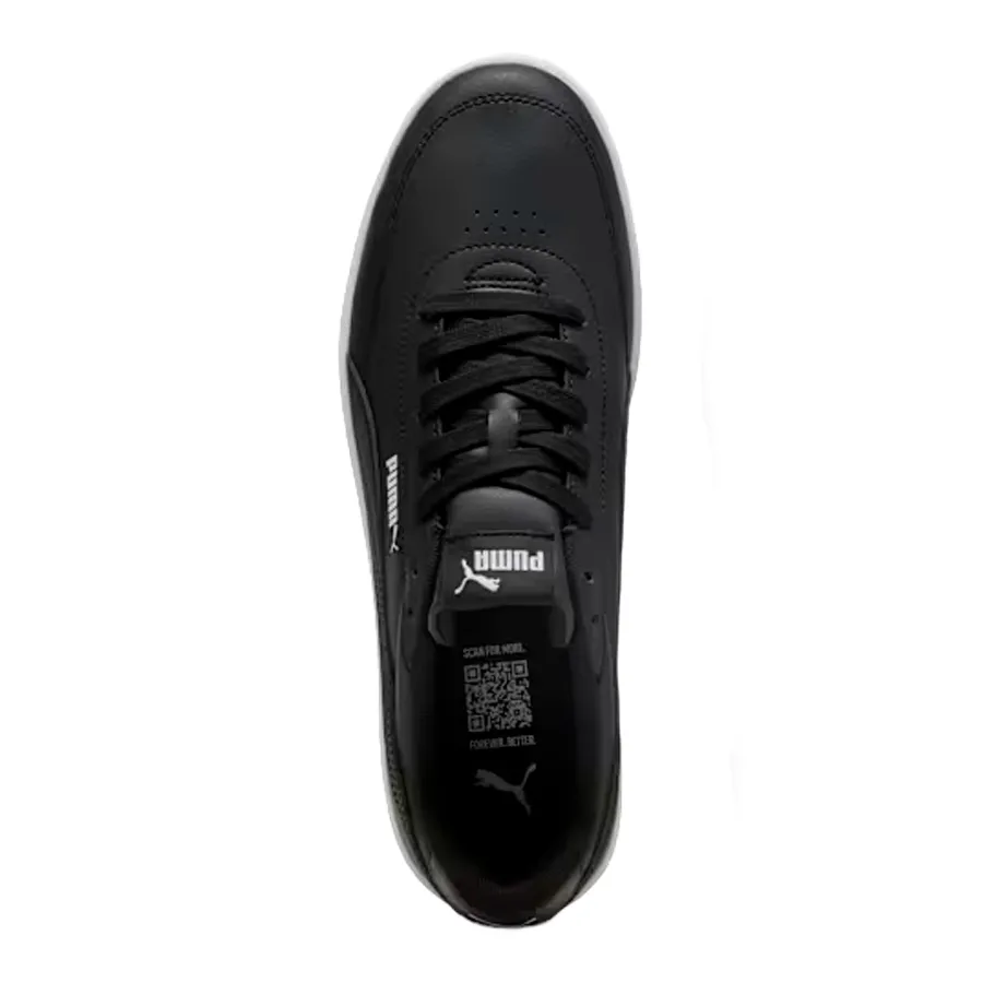 Imagen 3 de 7 de Zapatillas Puma Court Classic Clean-NEGRO
