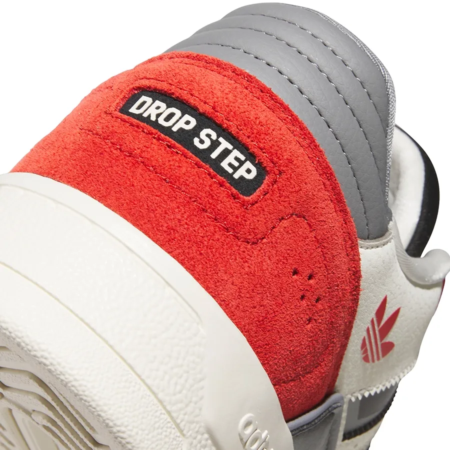 Imagen 6 de 7 de Zapatillas adidas originals Drop Step Low 2.0-BLANCO/ROJO/GRIS
