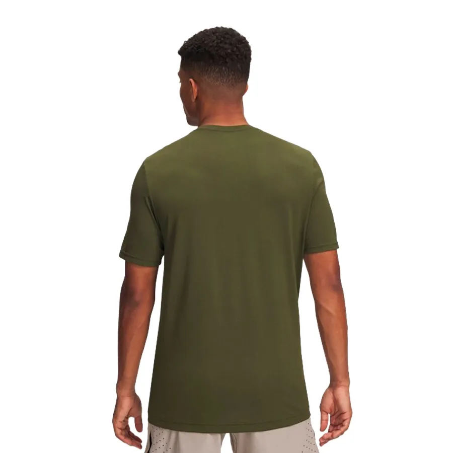 Imagen 1 de 3 de Remera Under Armour Vanish Seamless Novelty SS-VERDE MUSGO