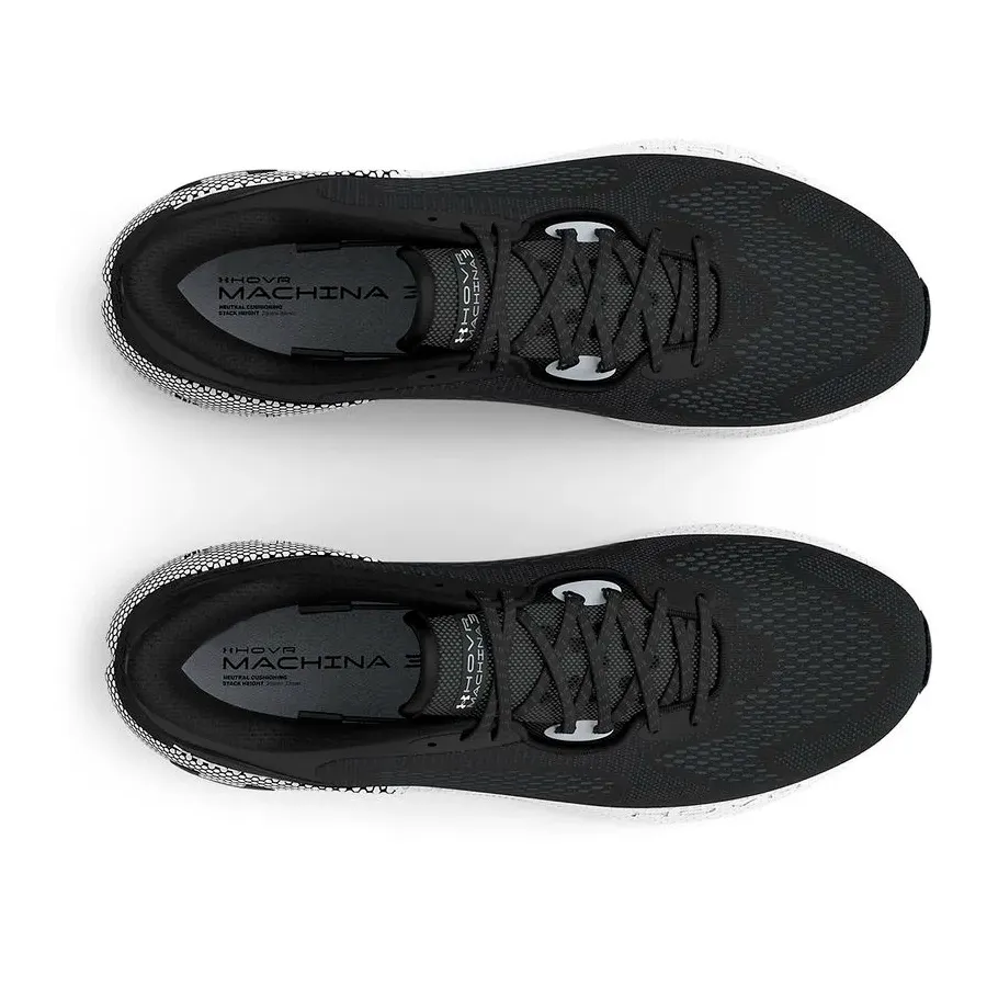 Imagen 3 de 5 de Zapatillas Under Armour Hovr Machina 3-NEGRO/BLANCO