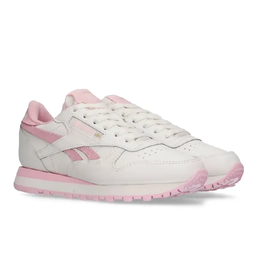 zapatillas reebok blancas con rosa Zapatillas Reebok Classic Leather BLANCO/ROSA UrbanVa