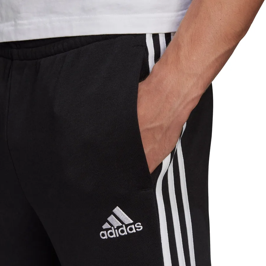 Imagen 3 de 4 de Pantalón adidas Essentials 3 Stripes-NEGRO/BLANCO