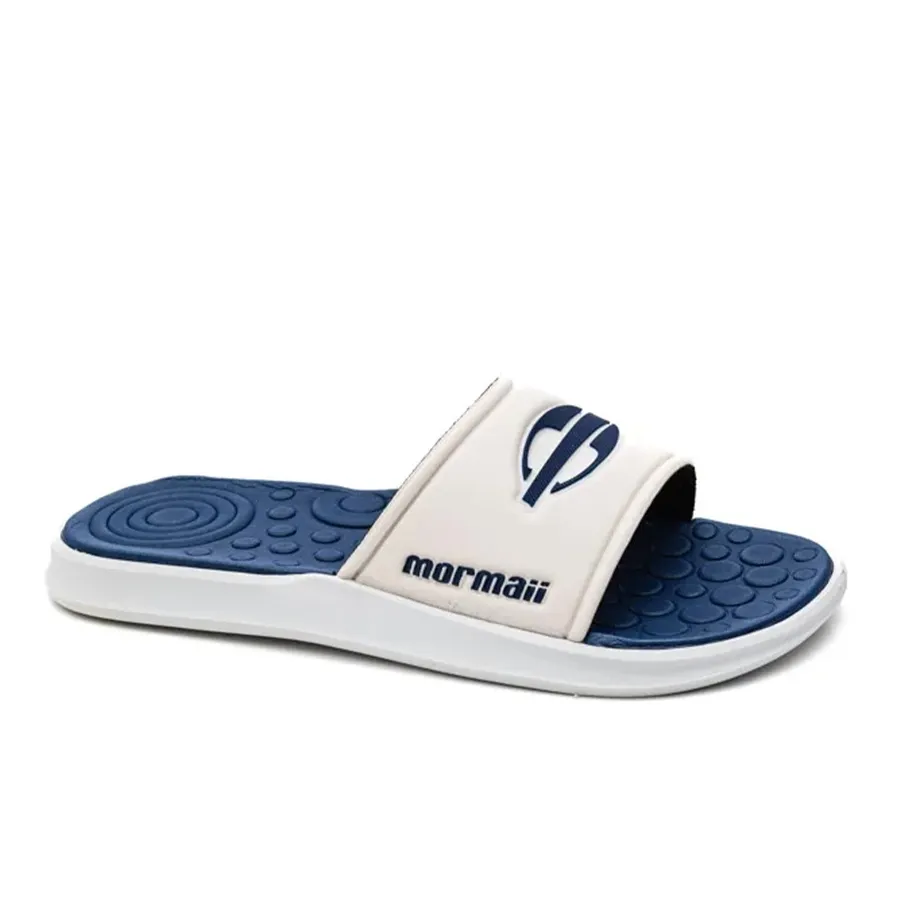 Imagen 1 de 5 de Ojotas Mormaii Quiver Pro Slide-BLANCO/AZUL