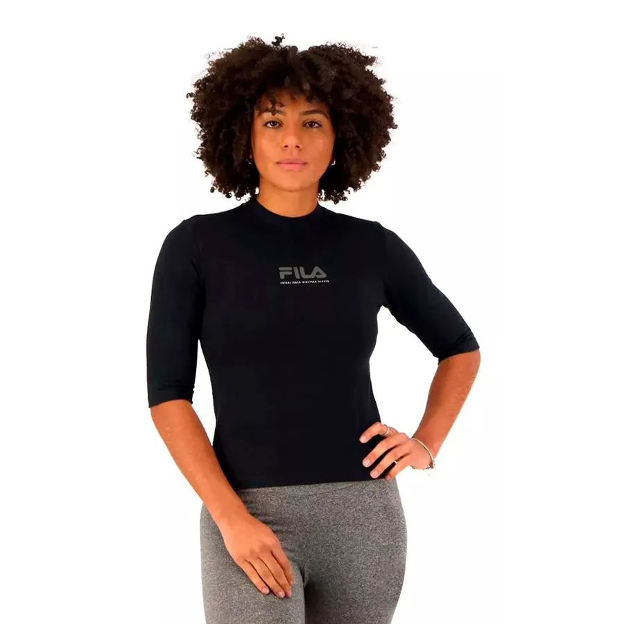 Imagen 0 de 3 de Remera Fila Established-NEGRO