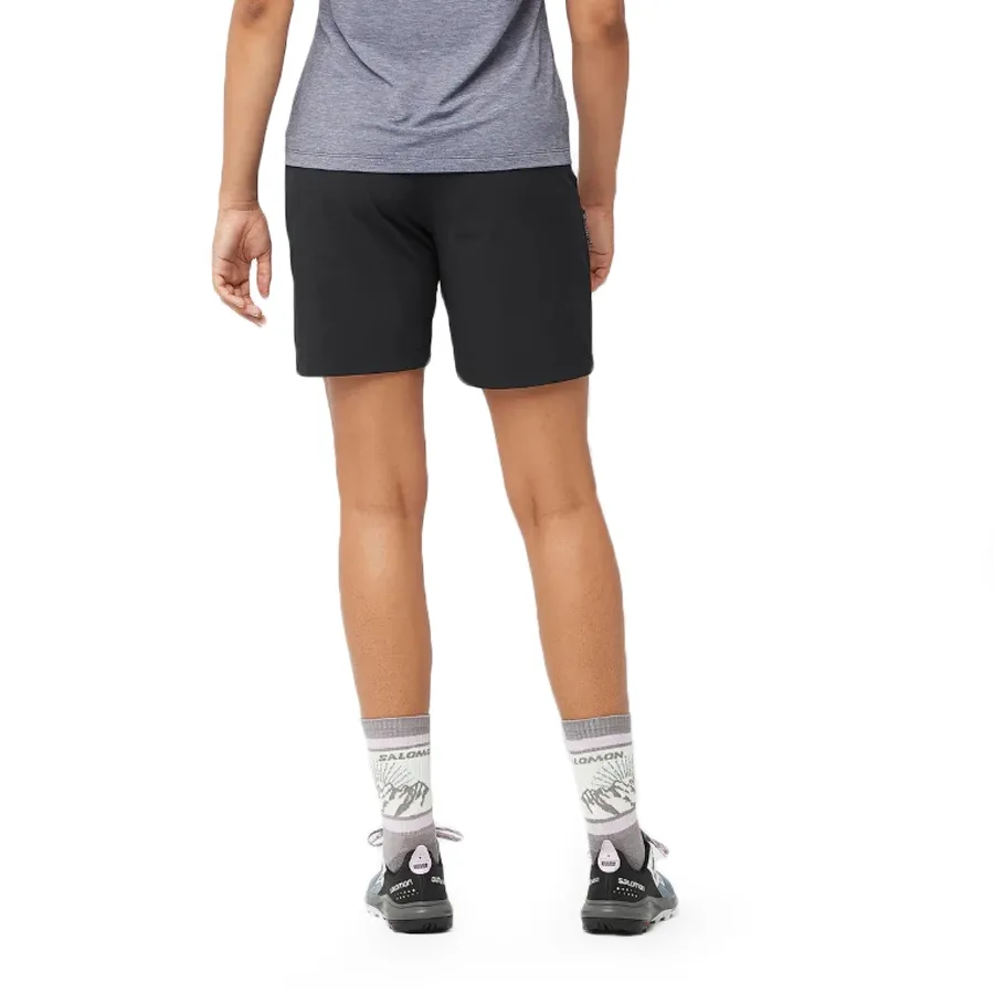 Imagen 2 de 4 de Shorts Salomon Wayfarer-NEGRO
