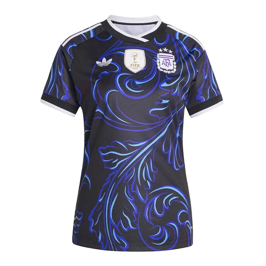 Imagen 2 de 6 de Camiseta adidas originals Alternativa Selección Argentina 26 Afa-NEGRO/AZUL/CELESTE