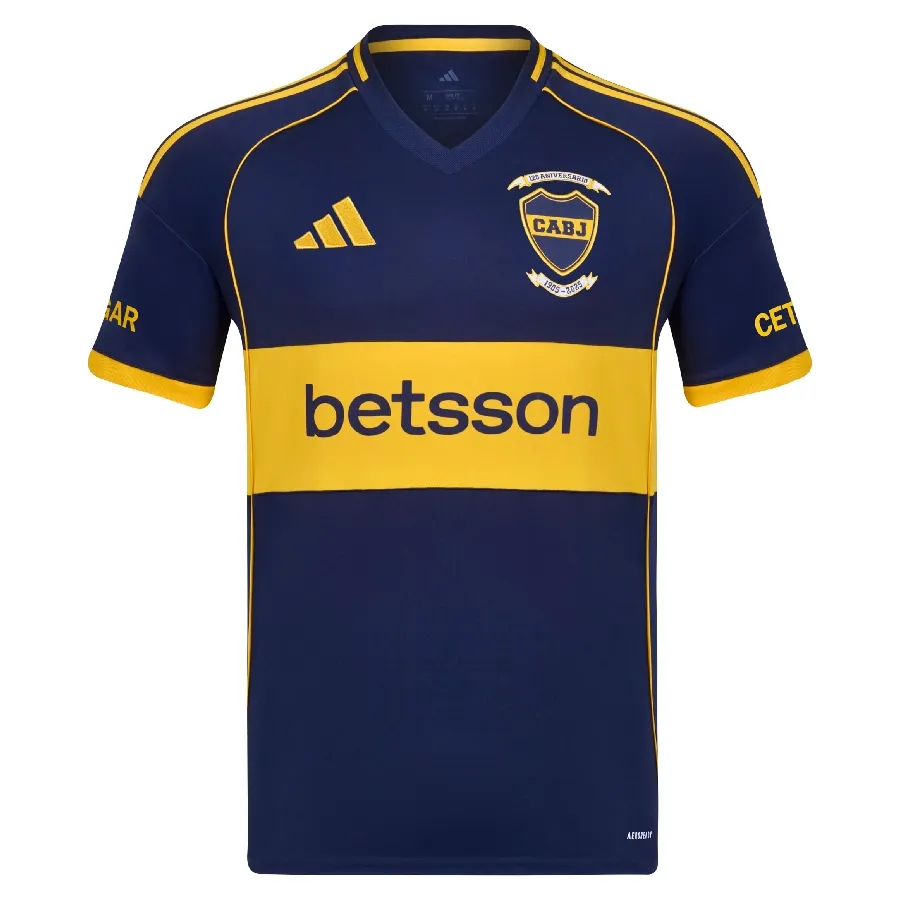 Imagen 0 de 3 de Camiseta adidas Titular Boca Juniors 25/26-AZUL/AMARILLO