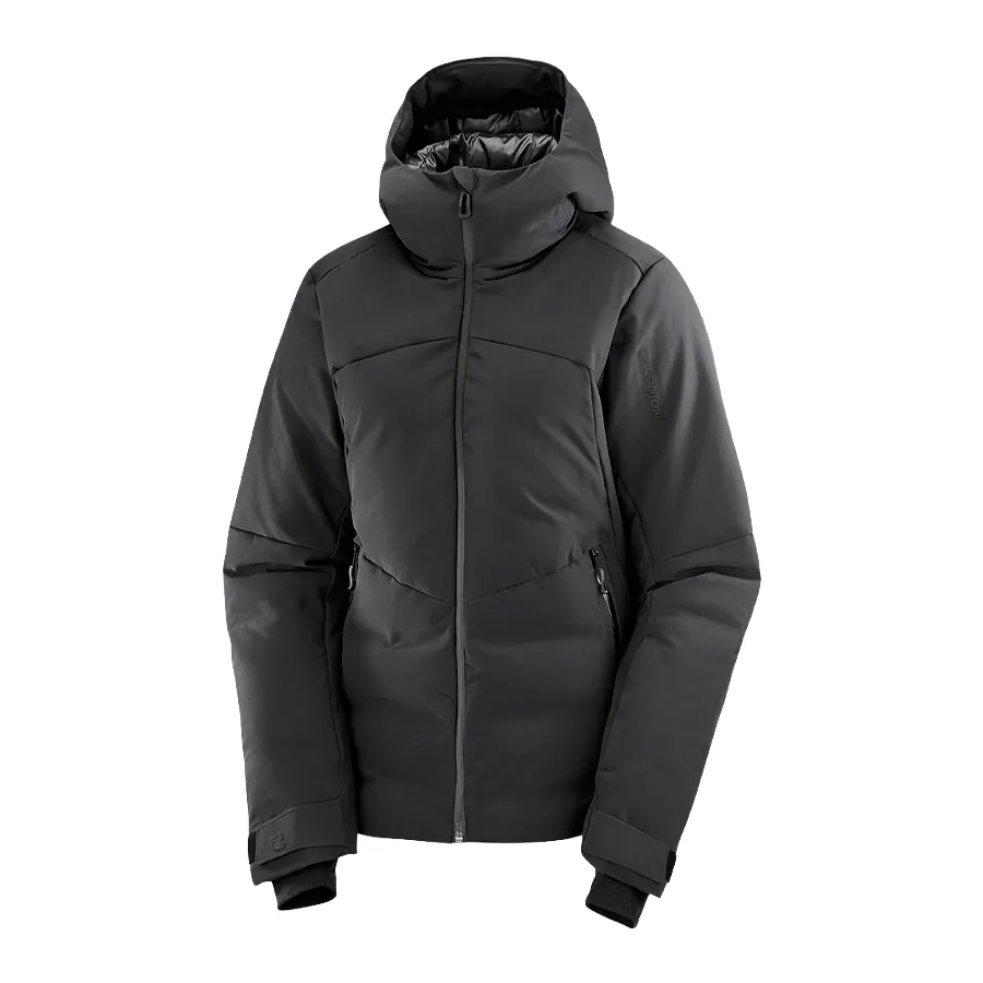 Imagen 2 de 9 de Campera Salomon Alpenflow Down W-NEGRO