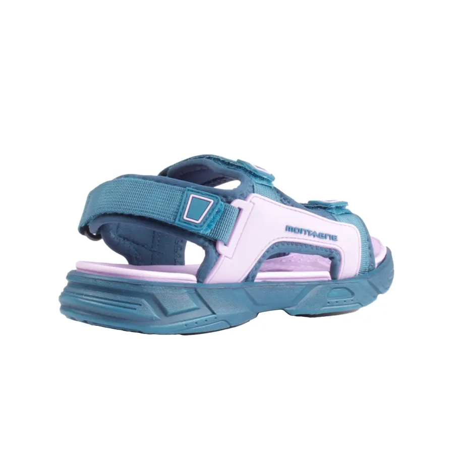 Imagen 1 de 5 de Sandalias Montagne Cali Kid-PETROLEO/LILA