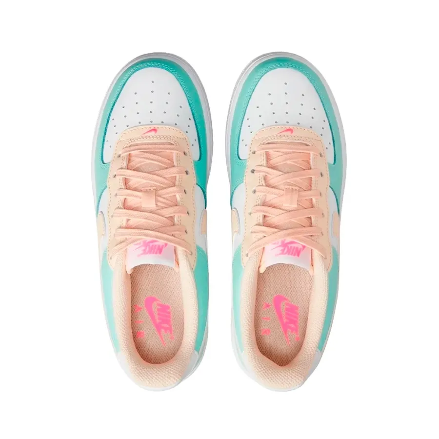 Imagen 2 de 5 de Zapatillas Nike Air force 1-BLANCO/MENTA/NUDE