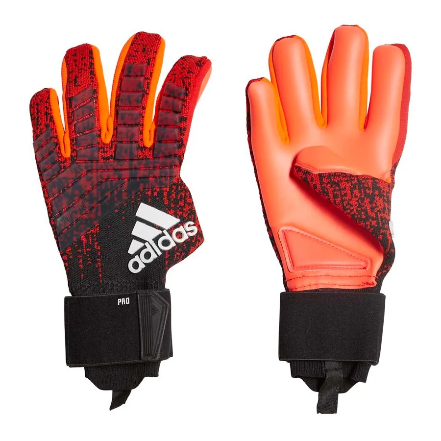 Imagen 2 de 6 de Guantes adidas Predator Pro-NEGRO/ROJO/NARANJA