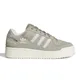 zapatillas-adidas-originals-forum-bold-stripes-VERDE OLIVA/HUESO