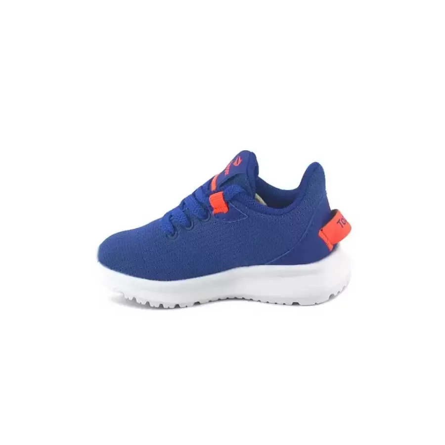 Imagen 1 de 4 de Zapatillas Topper Lambi Bebe-AZUL/NARANJA
