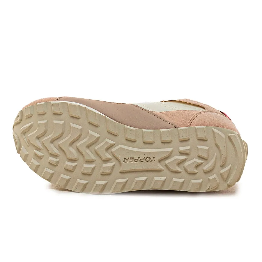 Imagen 2 de 4 de Zapatillas Topper Temple Plataforma-BLANCO/BEIGE/CHOCOLATE