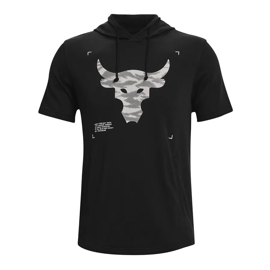 Imagen 0 de 5 de Buzo Under Armour Project Rock Terry-NEGRO/BLANCO