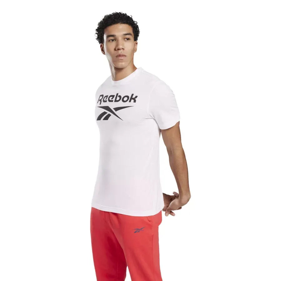 Imagen 0 de 4 de Remera Reebok Ri Big Logo Tee-BLANCO/NEGRO